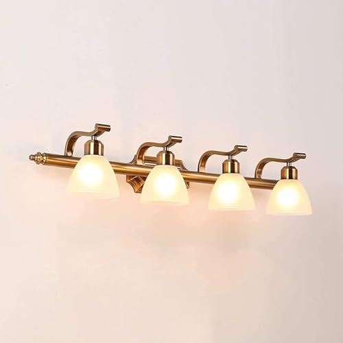 Lampe 2 lumières anti zone d'ombre pour miroir de salle de bain