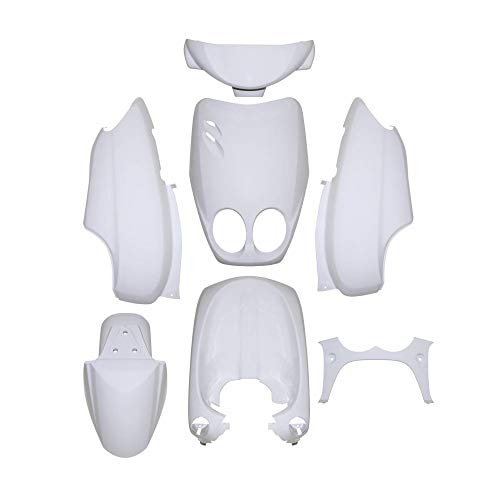 Kit carenages MBK Ovetto/Neos 1997-2006 (Blanc - 7 pieces)