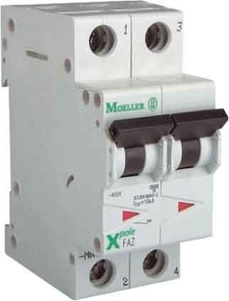 Disjoncteur Eaton FAZ PN-B10/1N b 10A 1P+N pour circuit éclairage domestique