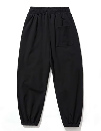 Boys Quick Dry Joggers Water Resistant Pants Lightweight Athletic Pants 7