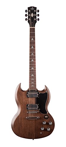 Prodipe Guitare électrique 6 cordes (GS 300 BR Brown)