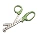 EMI 1095 Blue Emergency First-Response Durable Cutting Shears Molded Handles