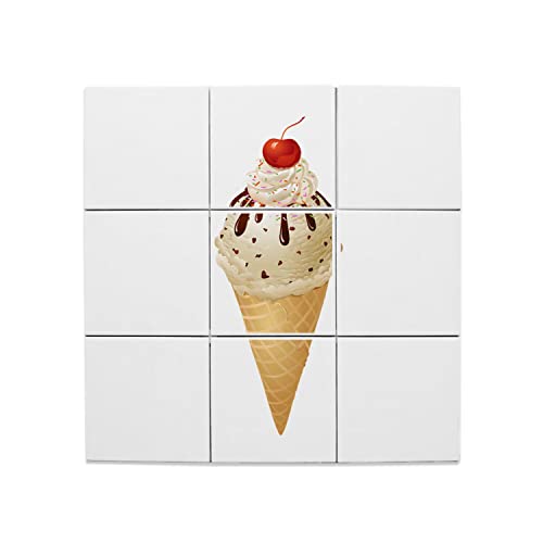 Carreaux céramique décoratif 60x60cm étanche et facile à laver