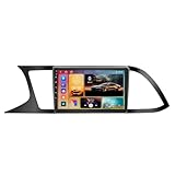 1. 【Estéreo con pantalla táctil Android】Vehículos compatibles: Seat Leon MK3 (2013-2019). Diseñado para integrarse perfectamente con el salpicadero original, con textura de estilo original, pantalla para un manejo sencillo e interfaz de usuario optimizada para el coche. Compatible con pantalla dividida. Nota: Para garantizar la compatibilidad, proporcione la siguiente información antes de la compra: 1. Modelo y año del coche. 2. Fotografía del salpicadero central.