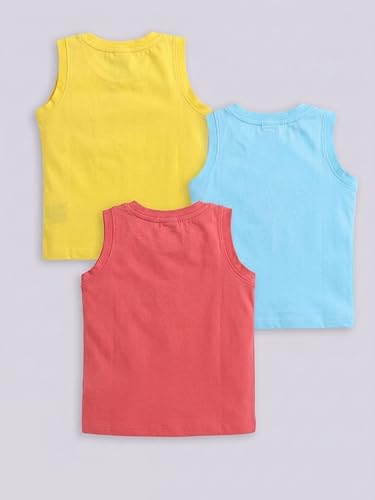 Image of Amazon Brand - Jam & Honey Boys Cotton Graphic Printed Half Sleeves T-Shirt | Regular Fit | Soft & Breathable (Available in Pack of 3 & Pack of 5) (2 to 8 Years)