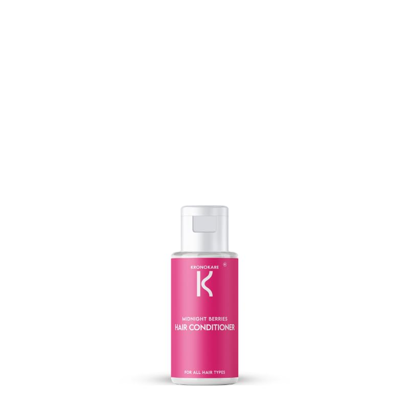 Image of Kronokare Midnight Berries Hair Conditioner 30 ml | Deep Conditioning, Moisturizing & Frizz Control for All Hair Types