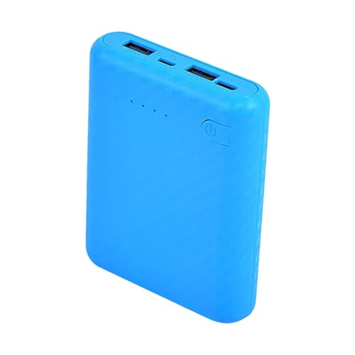 Image of DIY Power Bank Box Lightweight Small 4x18650 for Vacation Cellphone Shopping Blue Standardchargers Cradles Cell Phone Accessories Cell Phones