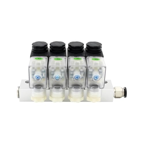 Électrovanne pneumatique électrique 2V025 à commutation rapide - 4