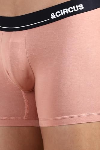 Image of &Circus Men's Puresoft Beechwood Modal Boxer Brief | Ultra Soft Mens Breathable Boxer Briefs Innerwear Men