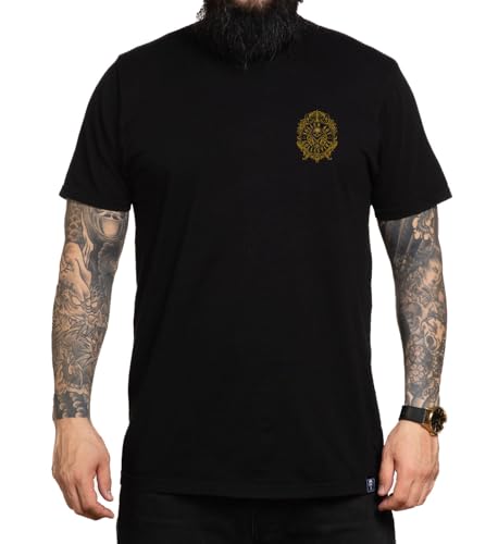 Sullen Men's Filigree Badge Tattoo Lifestyle Graphic Premium Short Sleeve Tee2