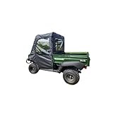 KAW401-DRF-BZS Soft Doors & Rear Window Combo for 2009-2023 Kawasaki Mule 4000 and 4010 Models