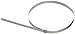 BAND-IT JU2568 201 Stainless Steel Universal Clamp, 1/4" Width X 0.015" Thick X 3" ID, 100 per Box