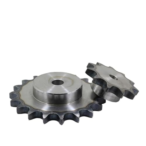 Bevel Gear Pinion Hardware Mechanical 1pc 12A 10 Teeth to 21 Teeth Chain Drive Step Sprocket A3 Steel Roller Chain Gear Pitch 19.05mm Industrial Sprocket Wheel(15 Teeth)