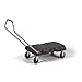 Rubbermaid Commercial Products Triple Trolley Folding Handle Dolly/Cart/Platform Truck with wheels, 500 lbs Capacity, for Moving/Warehouse/Office