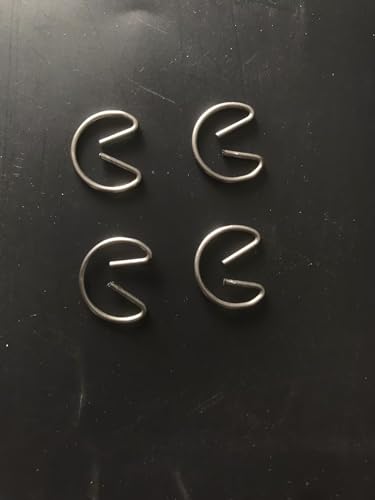 CDHPOWER 4pcs Piston Retaining Clips for 2 Stroke Bicycle Engine kit PK80/YD100/ LD100/ YD85