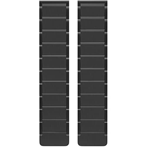 Yidai Silu Correa de acero inoxidable para Gear 2 Neo R381, cierre magnético, ventilado, pulsera de eslabones de repuesto, pulsera inteligente para Samsung Gear 2 Neo R381, 22 mm, color gris