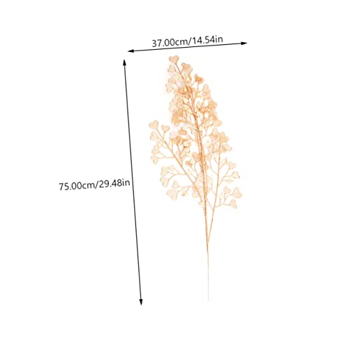 Ramo de pétalos en forma de corazón PRETYZOOM para decoración de bodas 5