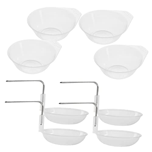 Happyyami Camping Accessories Set of 2 Large Soup Bowls Reusable Plastic for Backpacking Hiking and Picnics