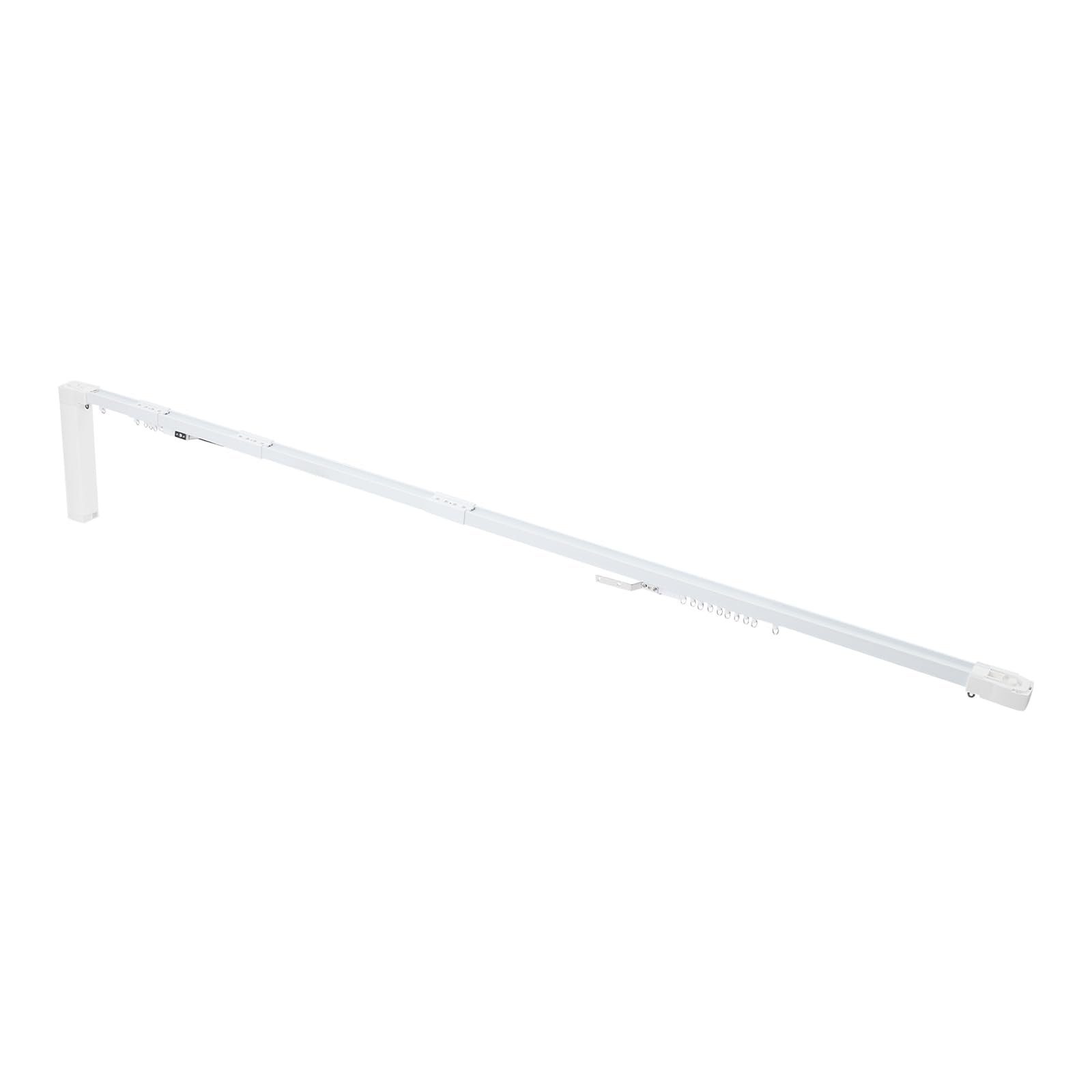 Rail de rideau électrique avec télécommande | Rail de rideau électrique moderne Smart Home Télécommande Fonctionnement silencieux Idéal pour chambre à coucher Bureau (longueur réglable 120-320 cm