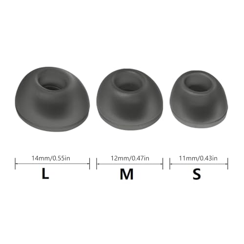 Set de puntas de silicona para audífonos LIVE 2 cómodas miniatura 7