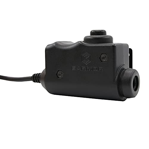 Opsmen Tactical Earmor Kenwood, Baofeng Version Ptt Military Standard 7.0 Plug For Radio Adapter #TOP4