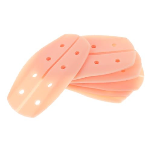 LIFKOME 6 Piezas Hombreras De Silicona Para Ropa Interior Soporte De Cojines De Correa De Sujetador Correa De Hombro De Silicona Para Embarazo Titular De La Correa Gel De Sílice Beige
