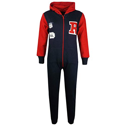 Pijama polar unisex para noches frías de invierno en casa niños 11-12 años
