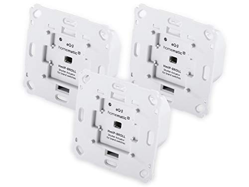 Preisvergleich Produktbild HOMEMATIC IP 151322A0, Rollladenaktor, 3 Stück