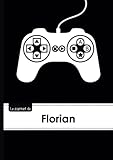  Le carnet de Florian - Lignes, 96p, A5 - Manette jeu vide´o