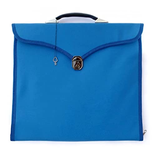 Master Mason Blue Lodge Leather Provincial Apron Case - Multiple Colors & Sizes4