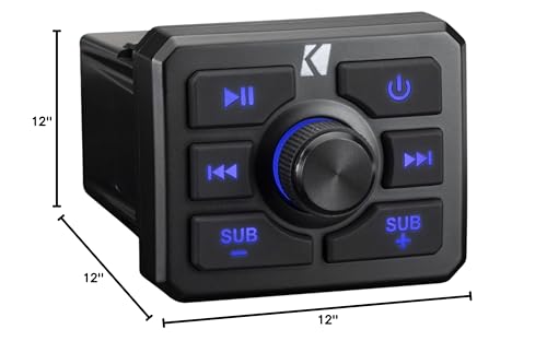 KICKER 51KBTR Sistema Audio Waterproof 4 Canales 500W miniatura 6