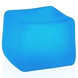 MUYMUT Sensory Stress Cube – High-Density Gel Filled Squishy Toy with Matte Texture for Kids & Adults, Calming Anxiety Relief, Fidget Stress Ball, Autism-Supportive, 1-Pack in Blue