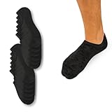 DH DREAMER HOME Packs de Calcetines Tobilleros Hombre - Calcetines Cortos de Algodón Cómodos, Transpirables y Antideslizantes - Talla 40-46 (Pack 12 Negro)