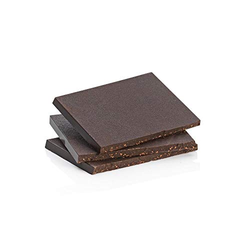 Venchi Maxi-Tafel Montezuma 75 % Nibs 800 g - Zartbitterschokolade mit gerösteten Kakaobohnenkernen – glutenfrei – Bild 5