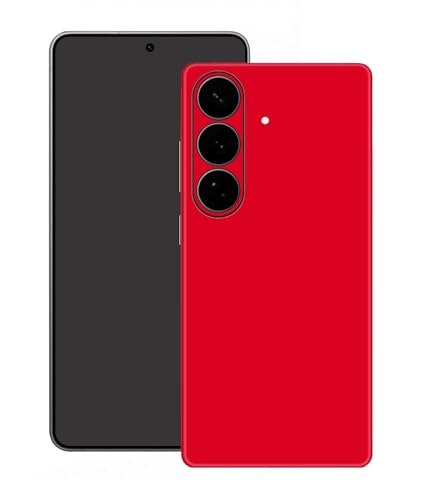Film protection vinyle Galaxy S26 rouge anti-rayure compatible Samsung lot de 2