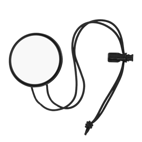 POPETPOP Diving Rearview Mirror Lanyard Emergency Reflective Mini Mirror for Scuba Diving Snorkeling