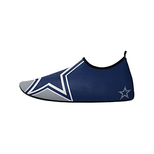 Image of FOCO NFL Mens Nflteam Logo Barefoot Beach Pool Quick-Dry Aqua Yoga Water Shoes