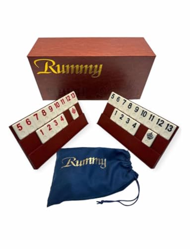 Classic Ramikub Edition (Large Size) Pieces come with a fabric bag for easy storage so you can enjoy Promicop wherever you go! for 2-4 Players Ages 8+
