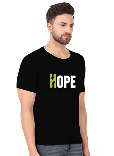 Image of God Faith and Pray Printed Premium Trending Tshirts | Round Neck Half Sleeve Regular Fit Black Tshirt for Men | Cotton Summer Wear Stylish Unisex Tshirt | Best Gifts Tees