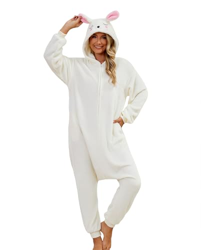 Lalune Duciel Unisex Adult Halloween Costumes Animal Onesie Pajamas Cosplay Party Costume Sleepwear Homewear