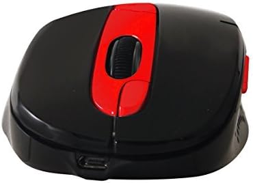 A4tech Rechargeable Lithium Ion Battery Pinpoint Optic Shuttle Series Wireless USB Mouse (Red)