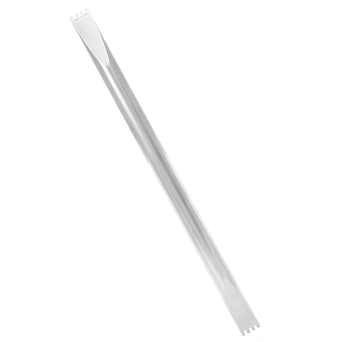 Toyvian Calibrador de Cuerda para Piano para Afinación Precisa Herramienta Profesional Doble Extremo de Metal Plata y Reparación Fácil en Taller de Pianos
