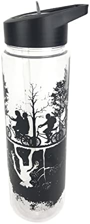 Plastic Stranger Things Travel Bottle (Upside Down Design) Drinks Bottle 25oz/700ml - Official Merchandise