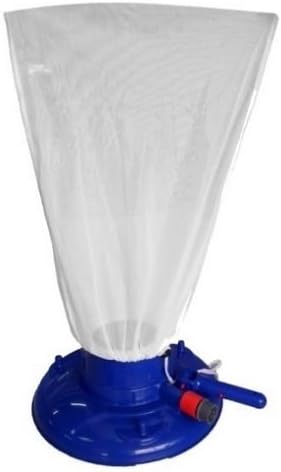 Swimming Pool Vacuum Cleaner Leaf Eater Gulper with Brushes Bag and Wheels