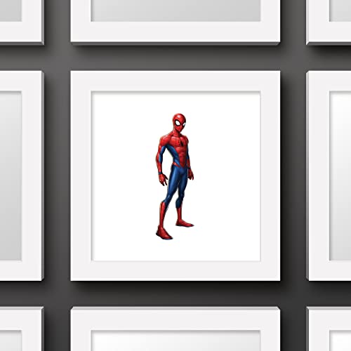 Poster encadré blanc Spider-Man Marvel Comics Gallery Pops