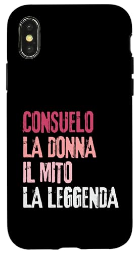 Consuelo La Donna Il Mito La Leggenda Festa di Compleanno �X�}�z�P�[�X iPhone X/XS �p