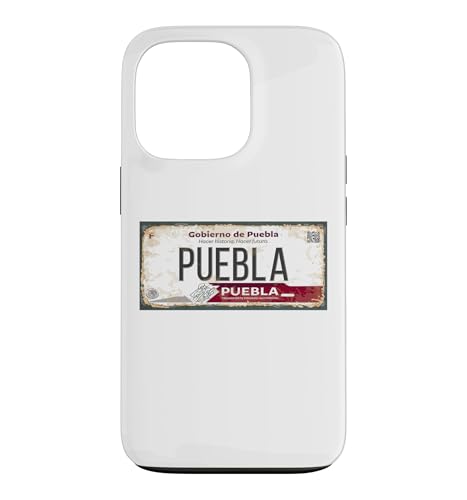 Puebla Mexico Souvenir Mexican Travel Vacation License Plate �X�}�z�P�[�X iPhone 13 Pro �p