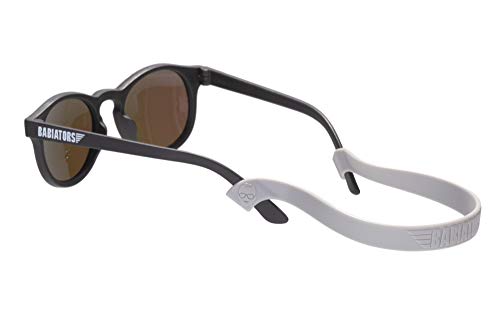 Bandeau lunettes bébé Babiators silicone gris pour la plage et jeux - 3