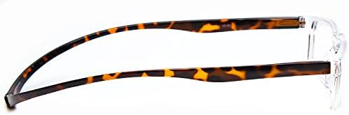 Magz Gramercy Rectangular Reading Glasses Men Women Single Power Readers Neck Hanging Magnetic Snap It Rear Connecting