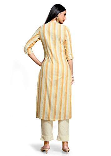 Image of Shiv Textiles Women's Cotton Regular Fashion Kurti